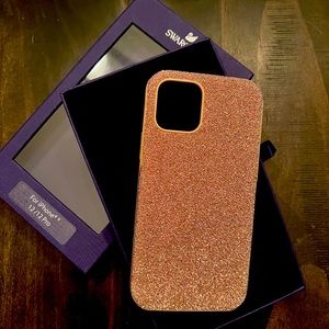 Rose Gold Swarovski iPhone 12/12 Pro case